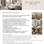 Langham Place Xiamen Winter Room Package