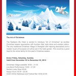 Christmas Village at Radisson Blu Pudong